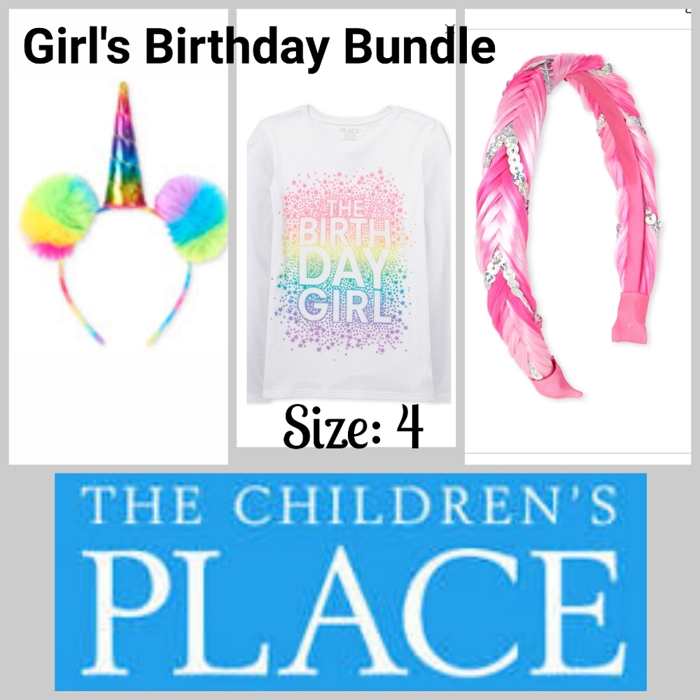 NWT! GIRL'S BDAY BUNDLE SIZE: 4